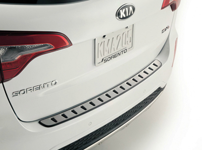 2015 Kia Sorento Rear Bumper Protector - Stainless 2PF31-AC500
