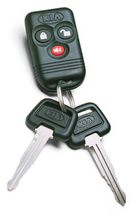 1999 Kia Sportage Keyless Entry System