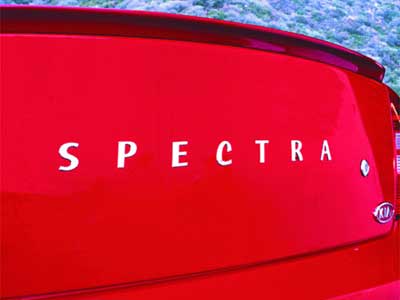 2002 Kia Spectra Rear Spoiler