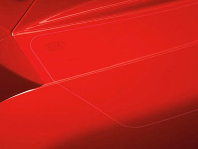 2014 Kia Soul Rear Bumper Applique - Clear B2031-ADU00