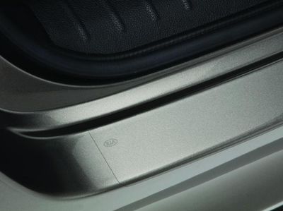 2016 Kia Optima Rear Bumper Protector, Clear Applique