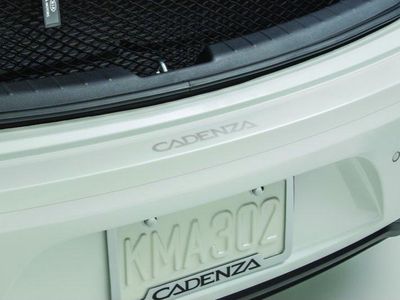 2018 Kia Cadenza Rear Bumper Protector, Clear Applique F6031-ADU00