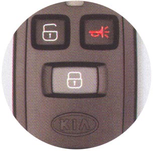 2005 Kia Sedona Remote Keyless Entry KL000-67710A