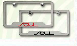 2010 Kia Soul License Plate Frame