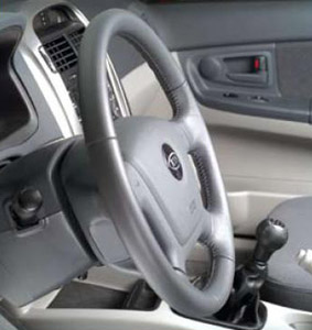 2009 Kia Spectra Leather Steering Wheel