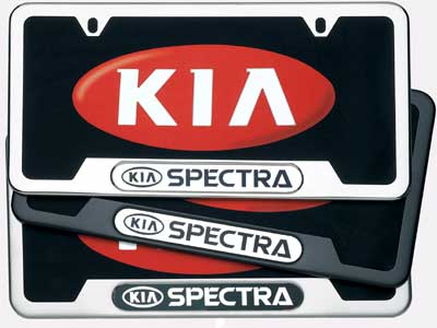 2005 Kia Spectra License Plate Frame