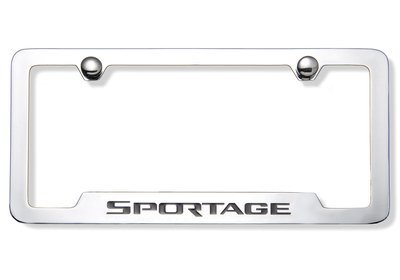 2017 Kia Sportage License Plate Frame, Lower Logo UR010-AY100KM