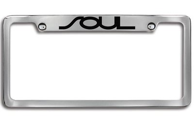 2018 Kia Soul EV License Plate Frame - Upper Logo