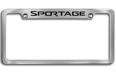 2015 Kia Sportage License Plate Frame, Upper Logo UR013-AY002SL