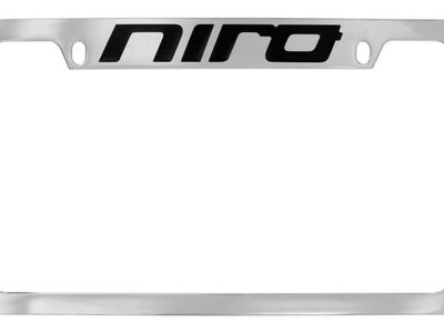 2017 Kia Niro License Plate Frame, Upper Logo UR016-AY001DE